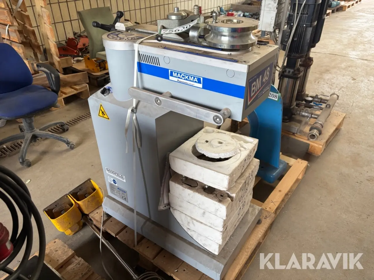 Billede 7 - Rørbukker Mackma Bm48e elektrisk med Matriser