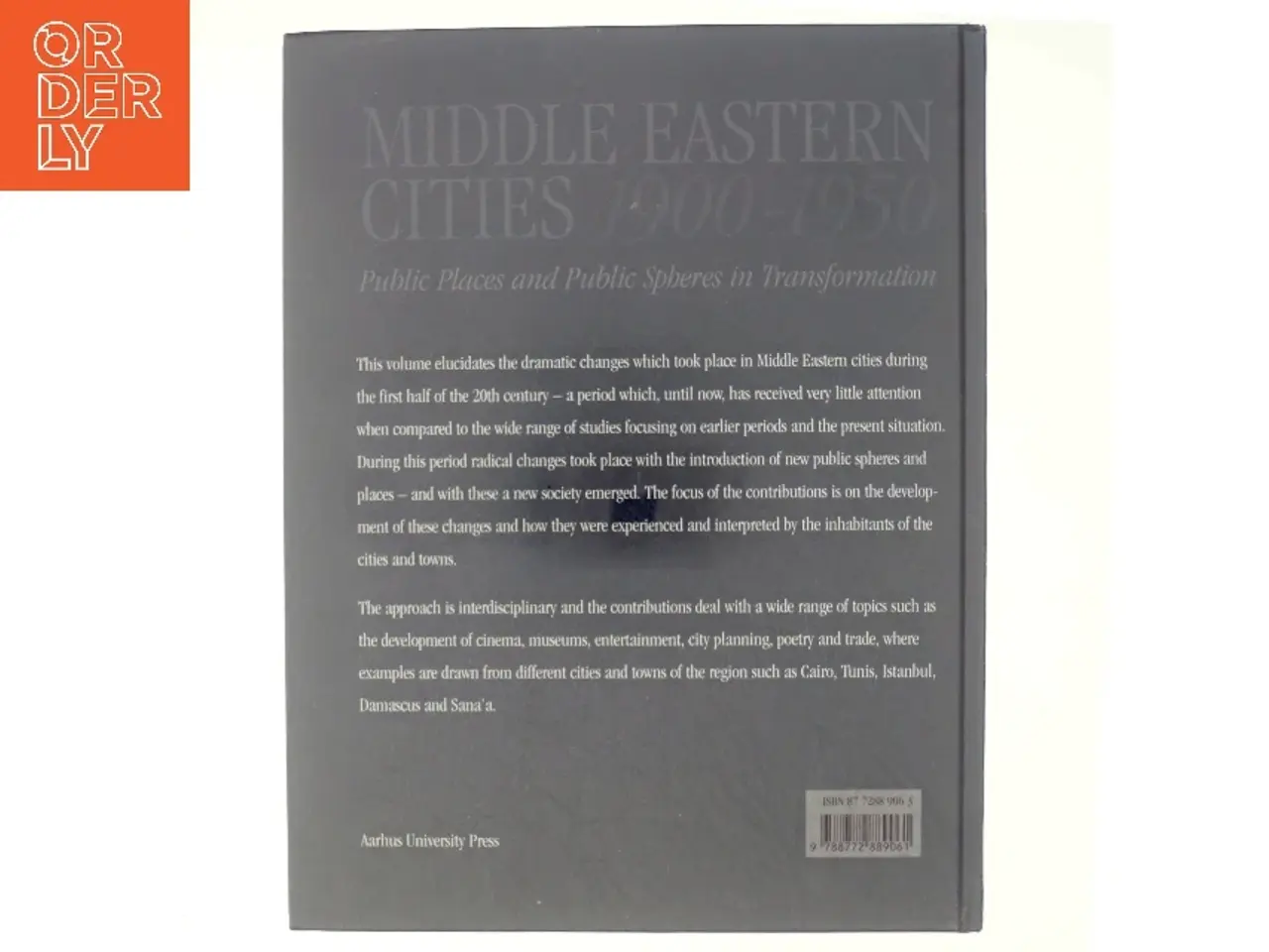 Billede 3 - Middle Eastern Cities, 1900-1950 af Hans Chr. Korsholm Nielsen, Jakob Skovgaard-Petersen (Bog)