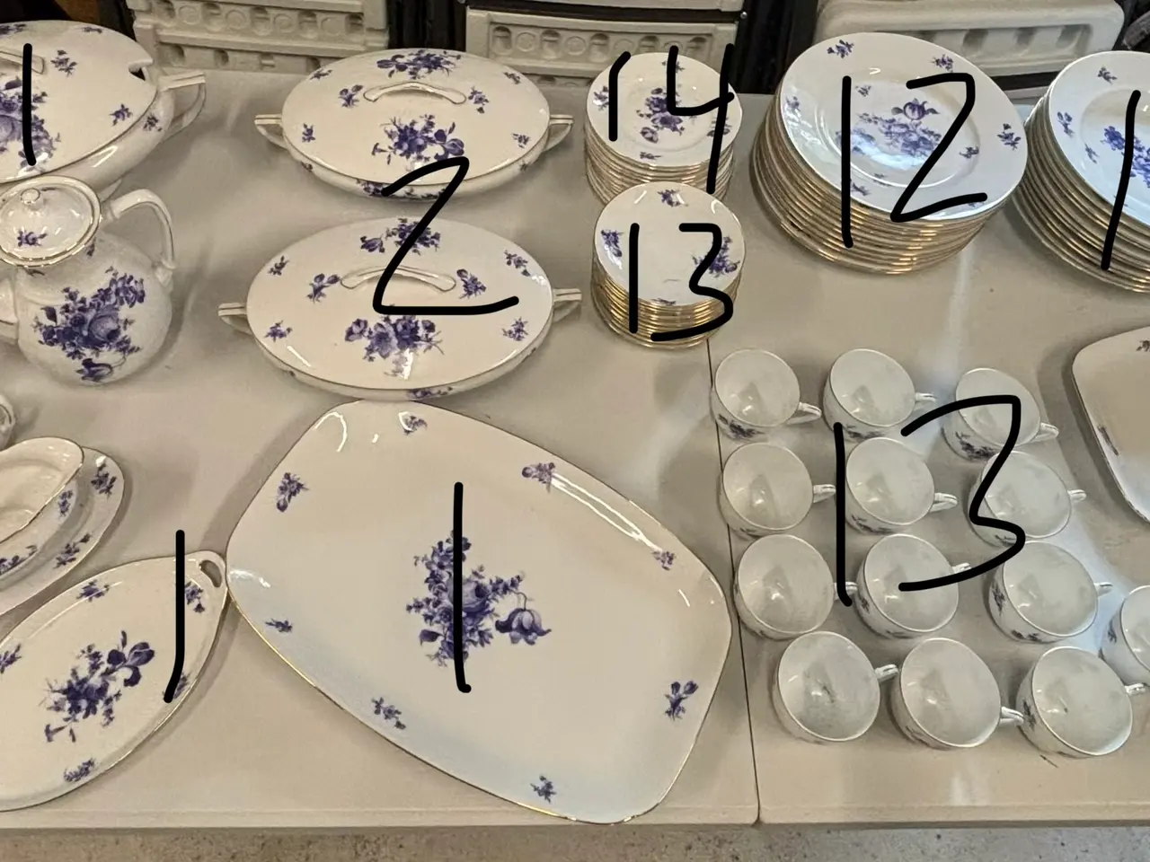 Billede 2 - Porcelæns stel
