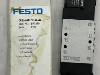 Festo CPE10-M1CH-5J-M7 550225 magnetventil 5/2 M7