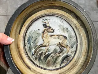 Fad / platte med hjort - Royal Copenhagen