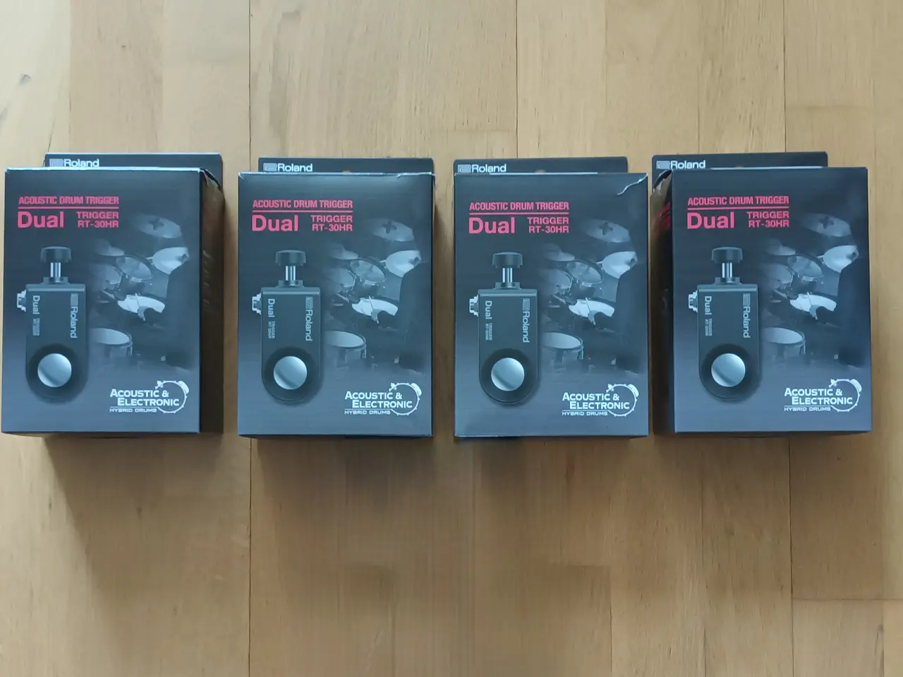 Billede 1 - 4 stk Roland RT-30HR Dual Trigger
