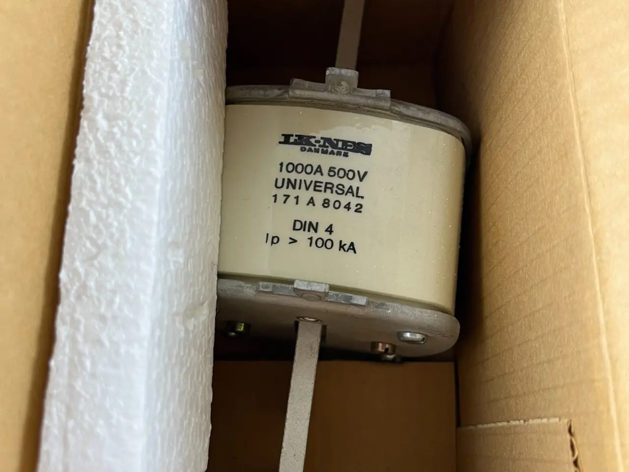 Billede 5 - LK-NES 171A8042 NH4 sikringer 1000A 500V gG DIN 4
