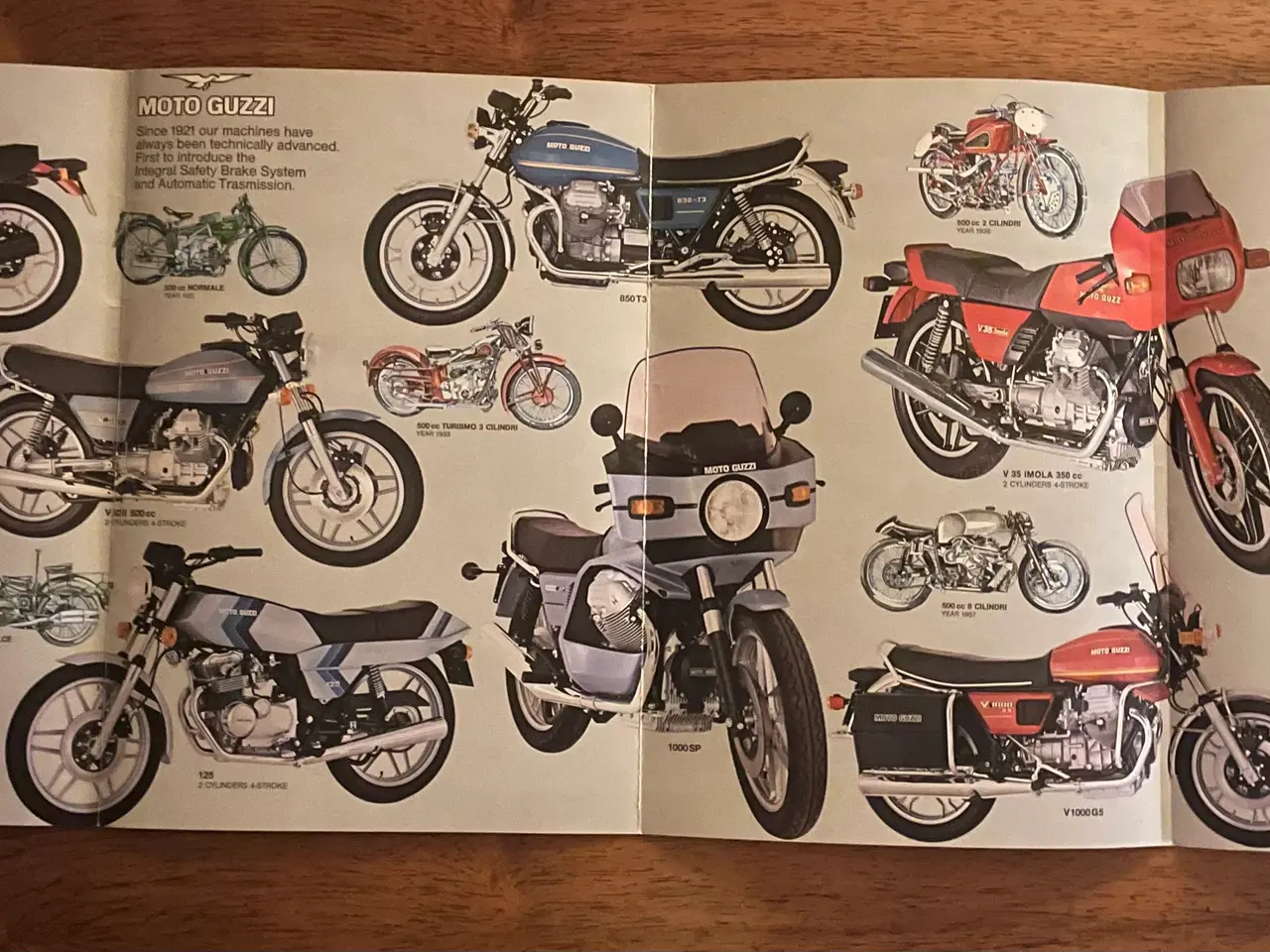 Billede 5 - Moto Guzzi brochure