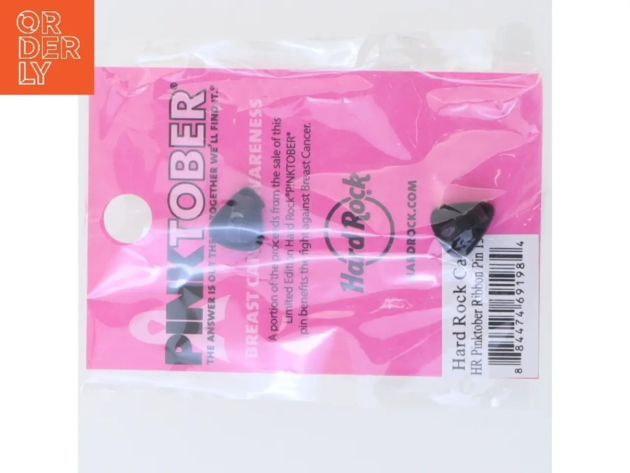 Billede 2 - Samleobjekt Pinktober Hard Rock pins