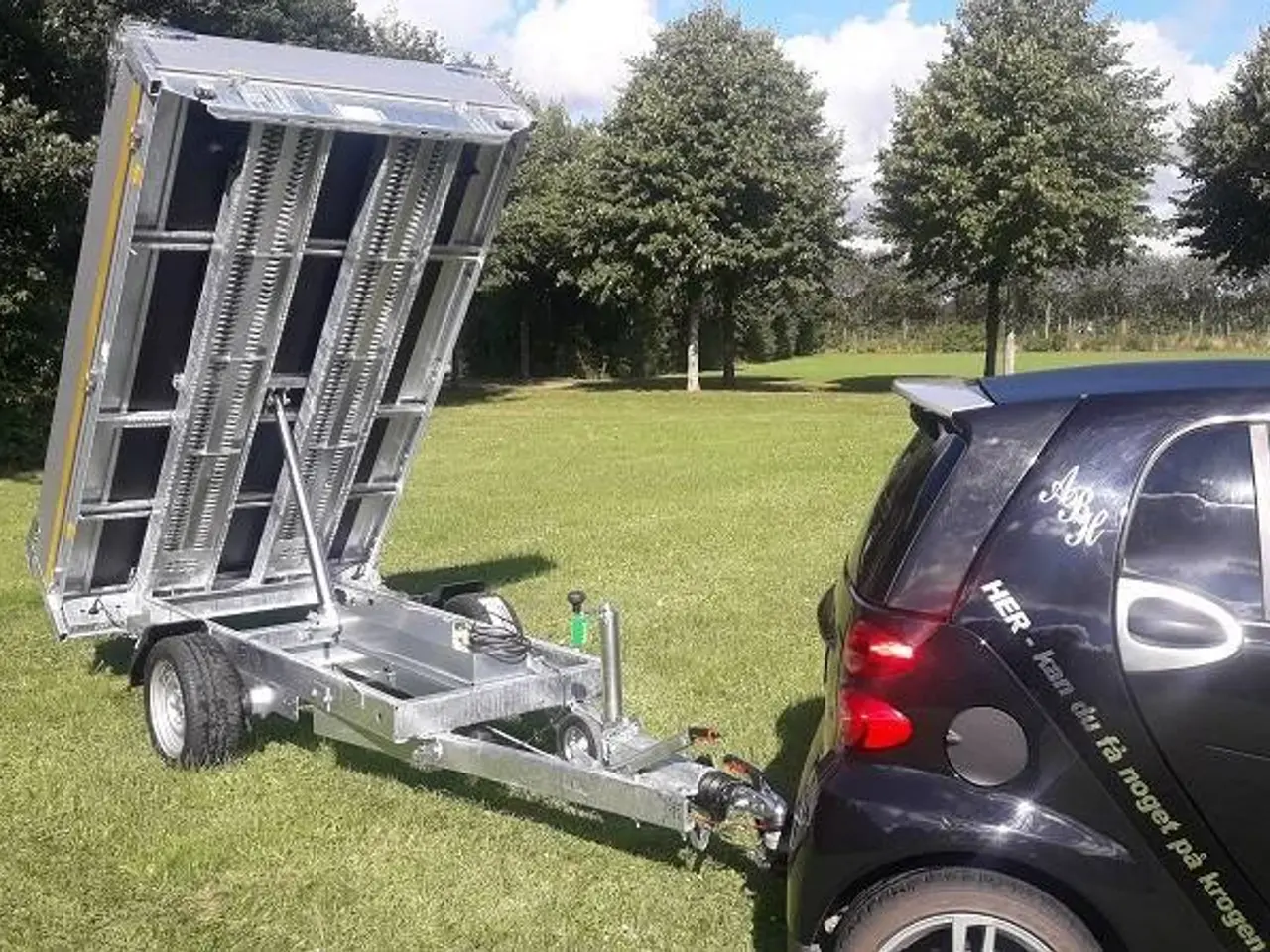 Billede 2 - EDUARD trailer 2615-1500.63 EL Tip m. Ramper