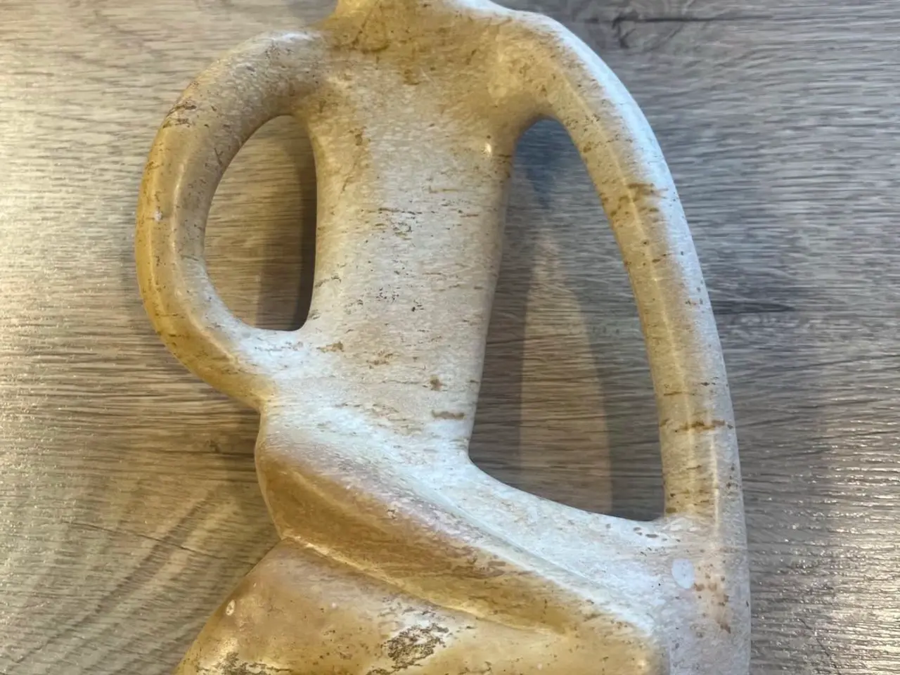 Billede 3 - Figur/skulptur i lys stenlook