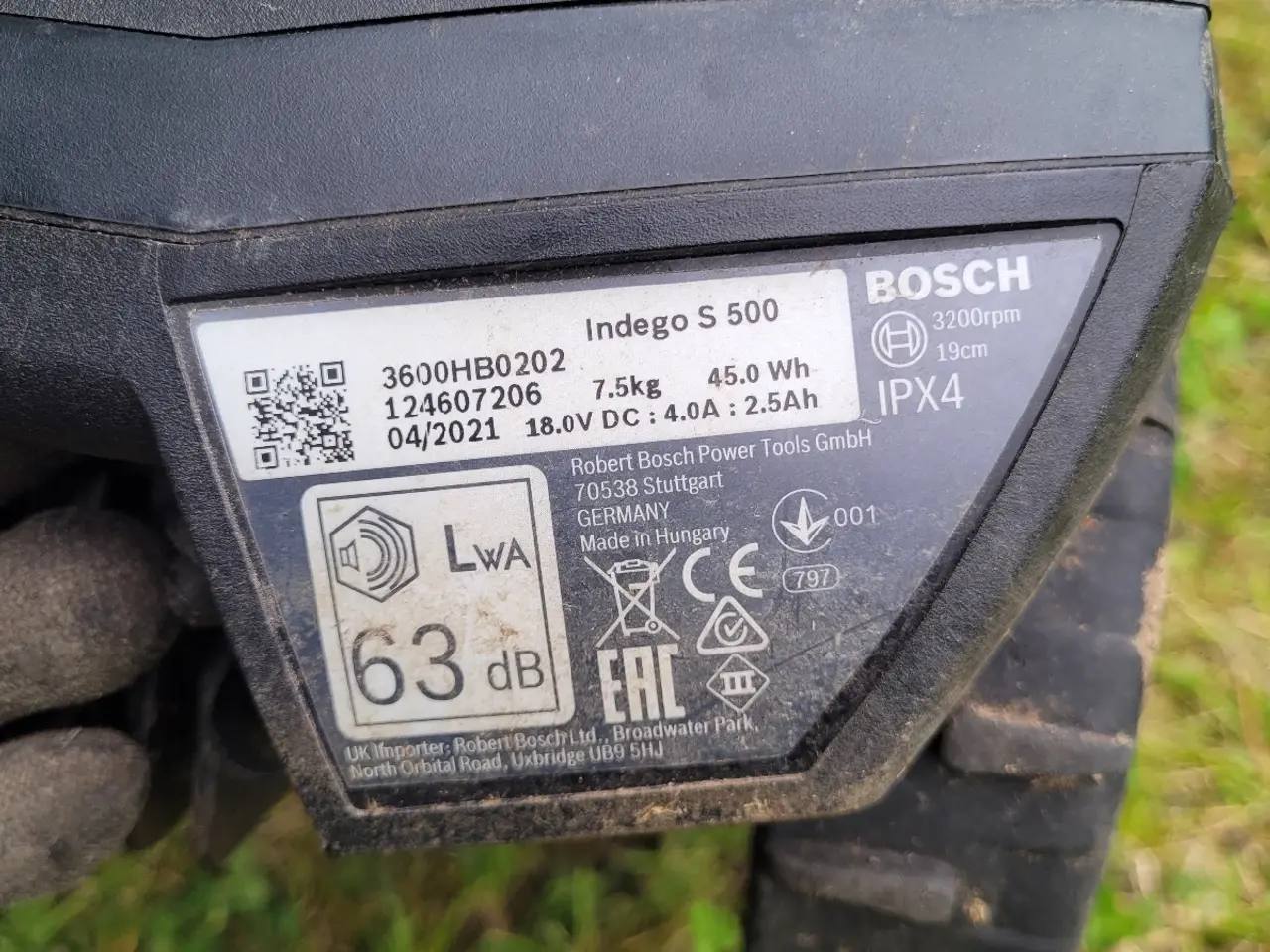 Billede 4 - Bosch Indego S 500 robotplæneklipper