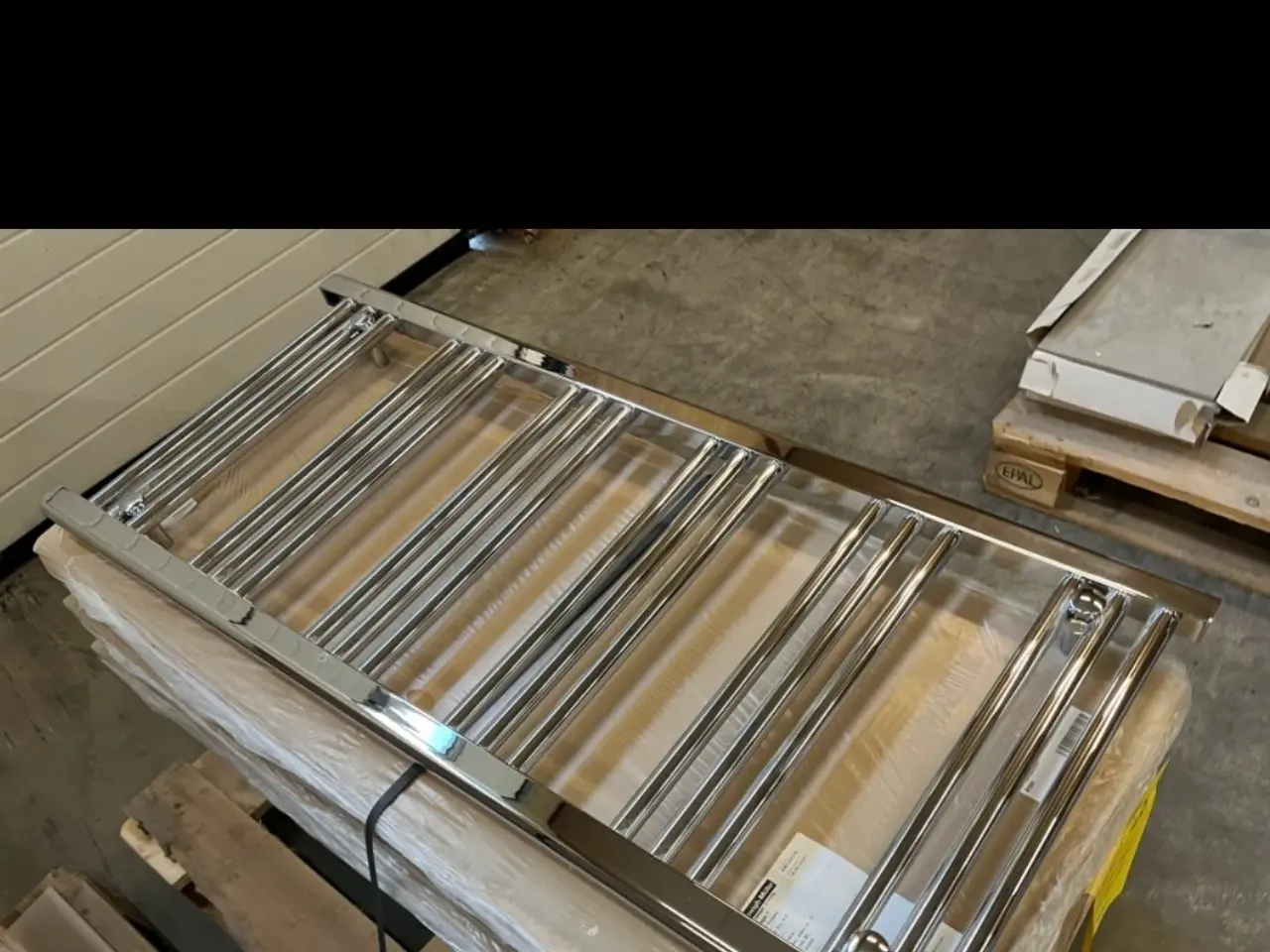 Billede 4 - Håndklæderadiator 1140x500mm Plan Krom