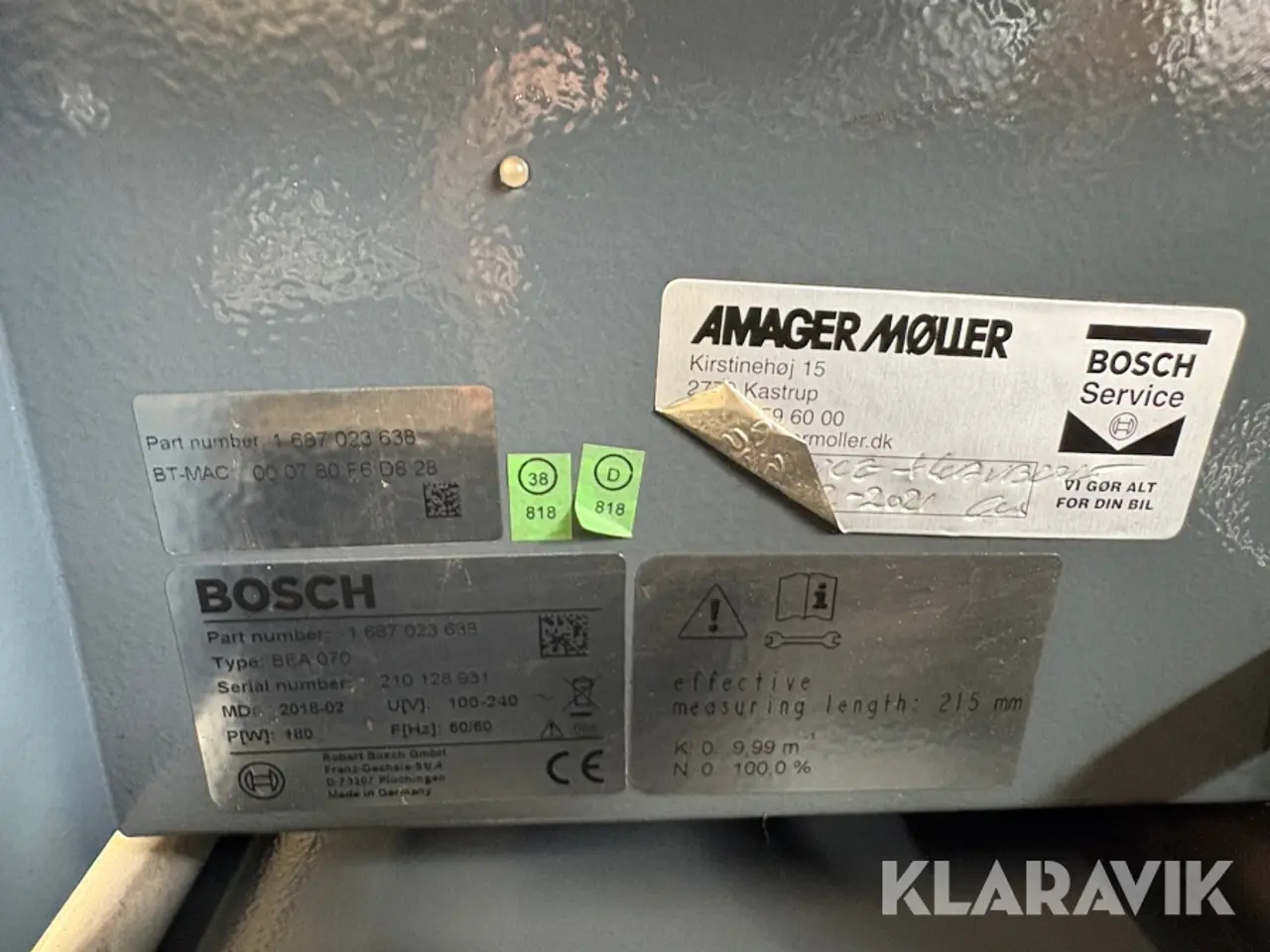 Billede 9 - Emissionsanalysator Bosch BEA 750