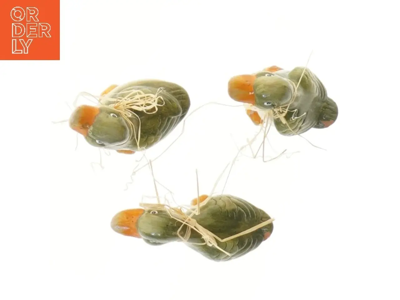 Billede 2 - Dekorative andefigurer (str. 3 stk 9 cm)