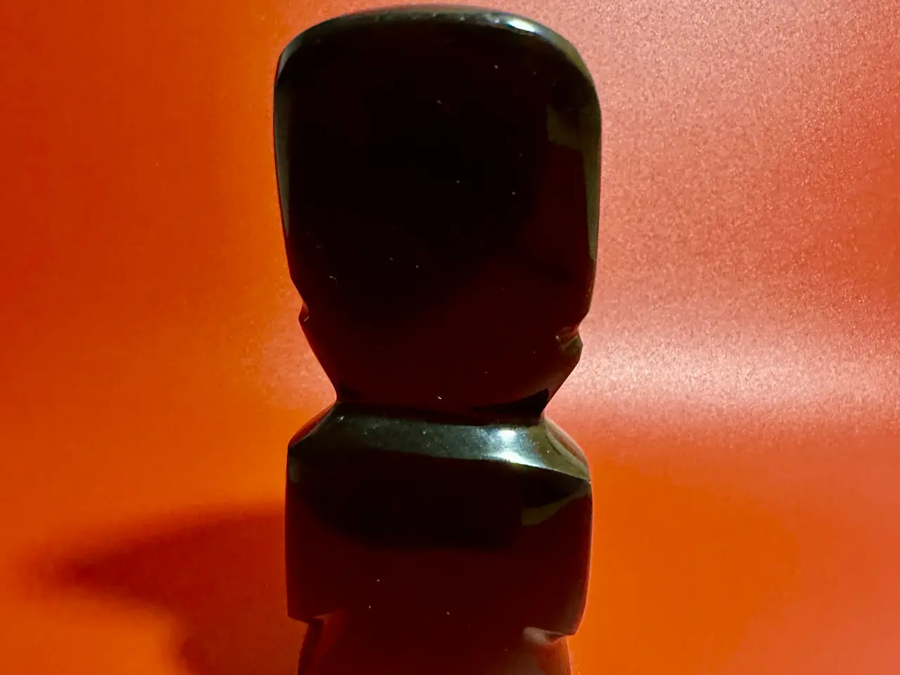 Billede 6 - Vintage figurer håndskårede af træ og obsidian