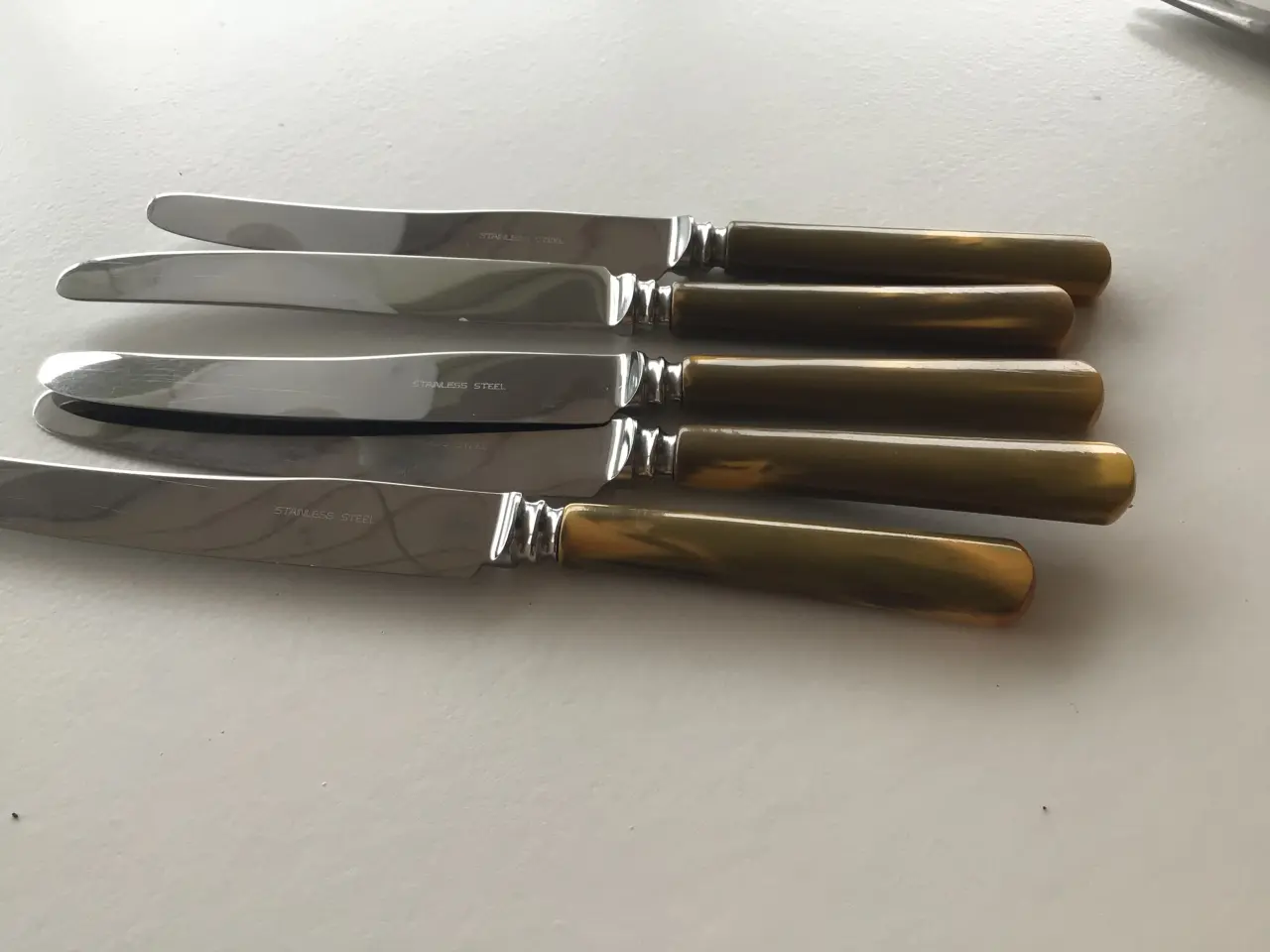 Billede 1 - 5 stainless smøre knive 