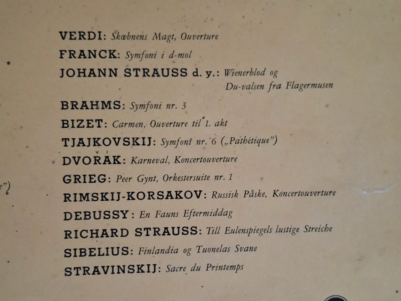 Billede 3 - LP-samling med klassiske komponister