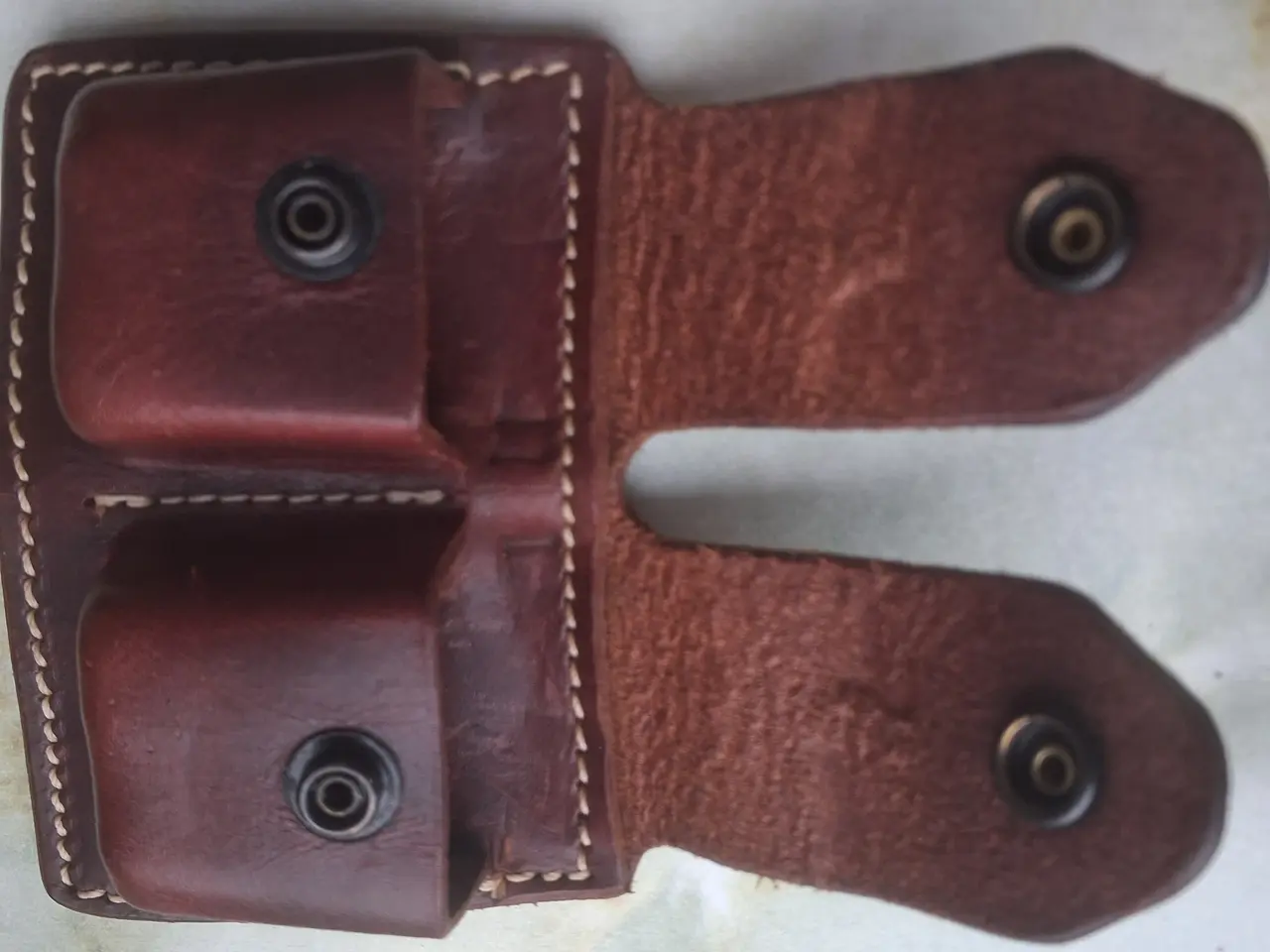 Billede 3 - TRIPLE K magasin holder læder