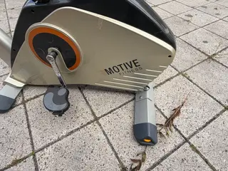 Motionscykel med el dicplay