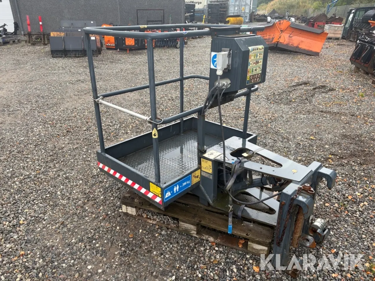 Billede 3 - Mandskabskurv Tremme PR20