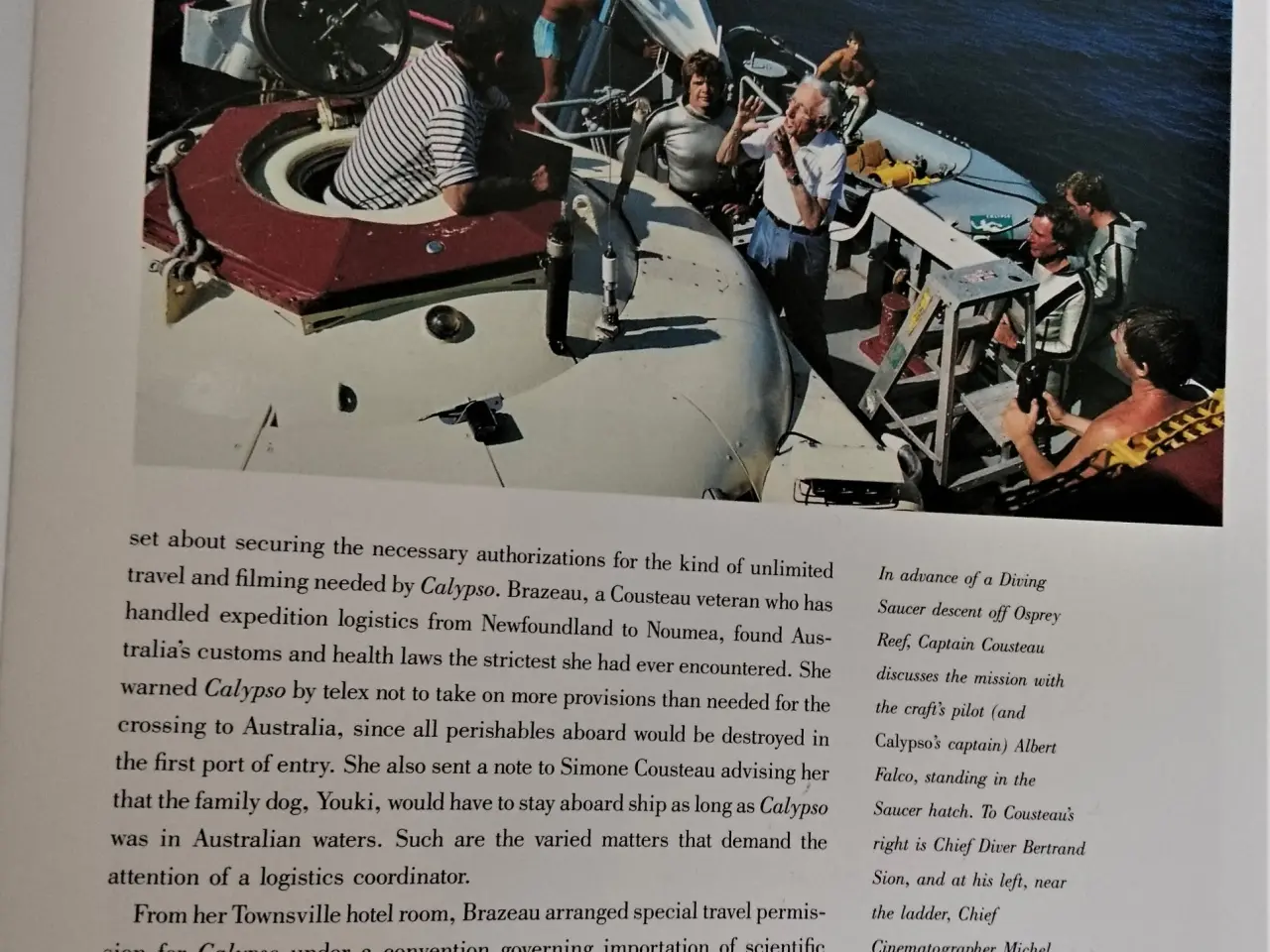 Billede 2 - Cousteau´s Australia journey. Af Jean-Michel Coust