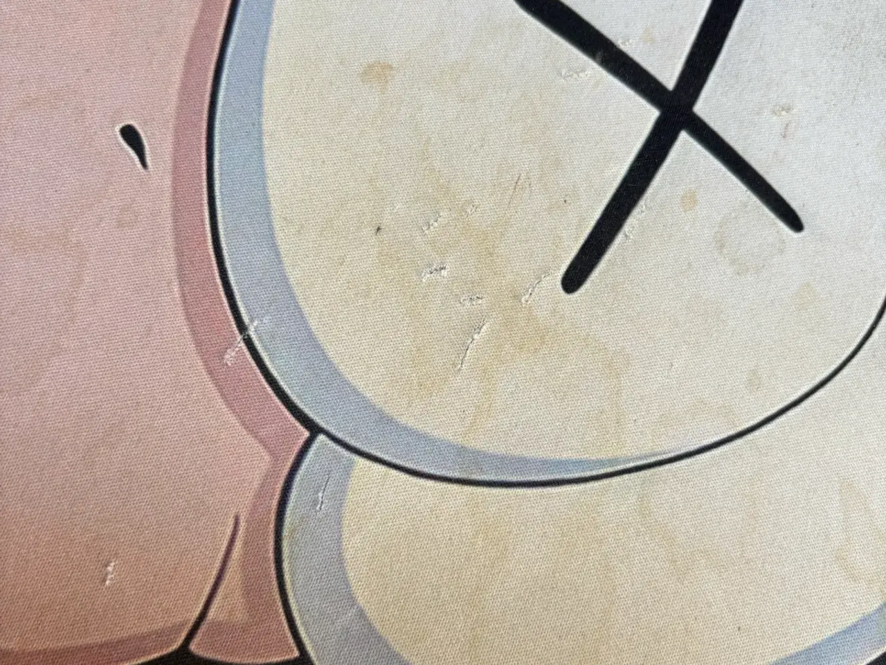 Billede 2 - Stor musemåtte fra Kaws 100x50 cm