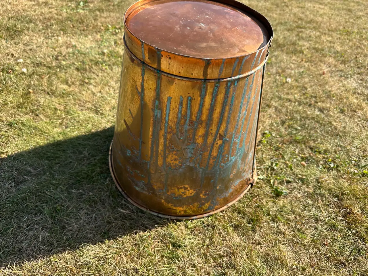Billede 7 - Vintage kobber spand