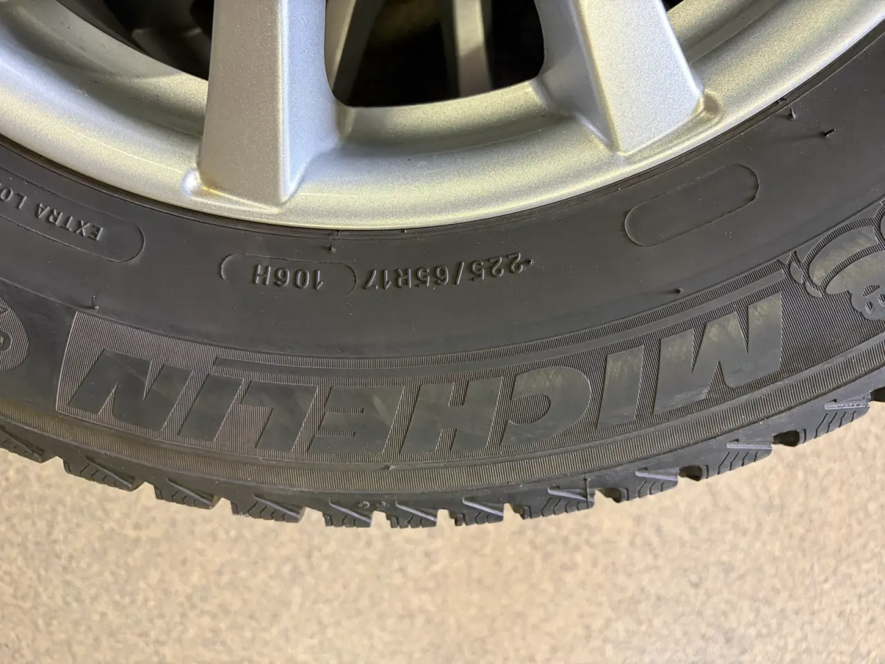 Billede 7 - Originale Mazda alufælge med Michelin vinterdæk