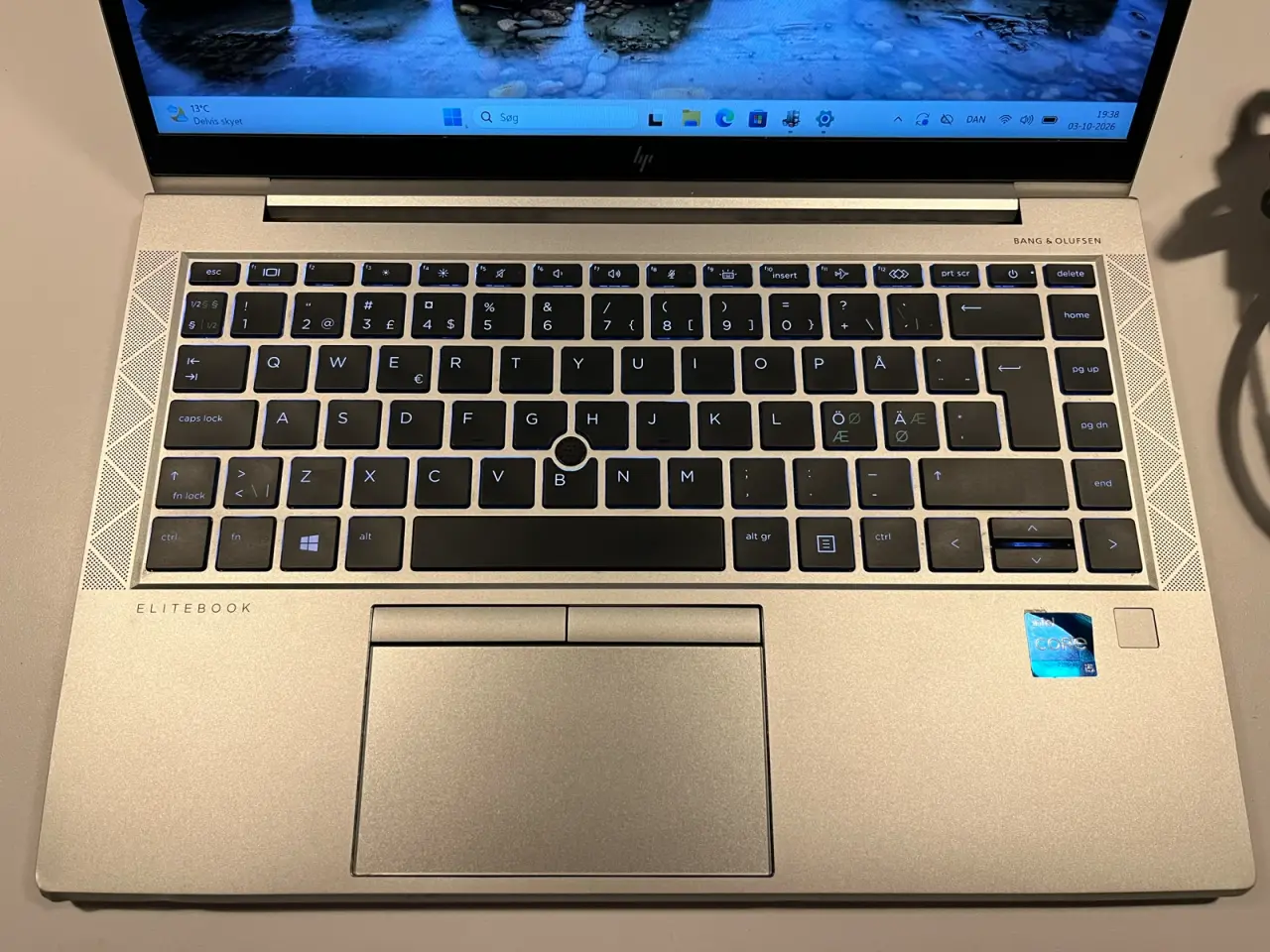 Billede 3 - HP EliteBook 840 G7 14" I5 / 8GB / 256GB SSD / Win