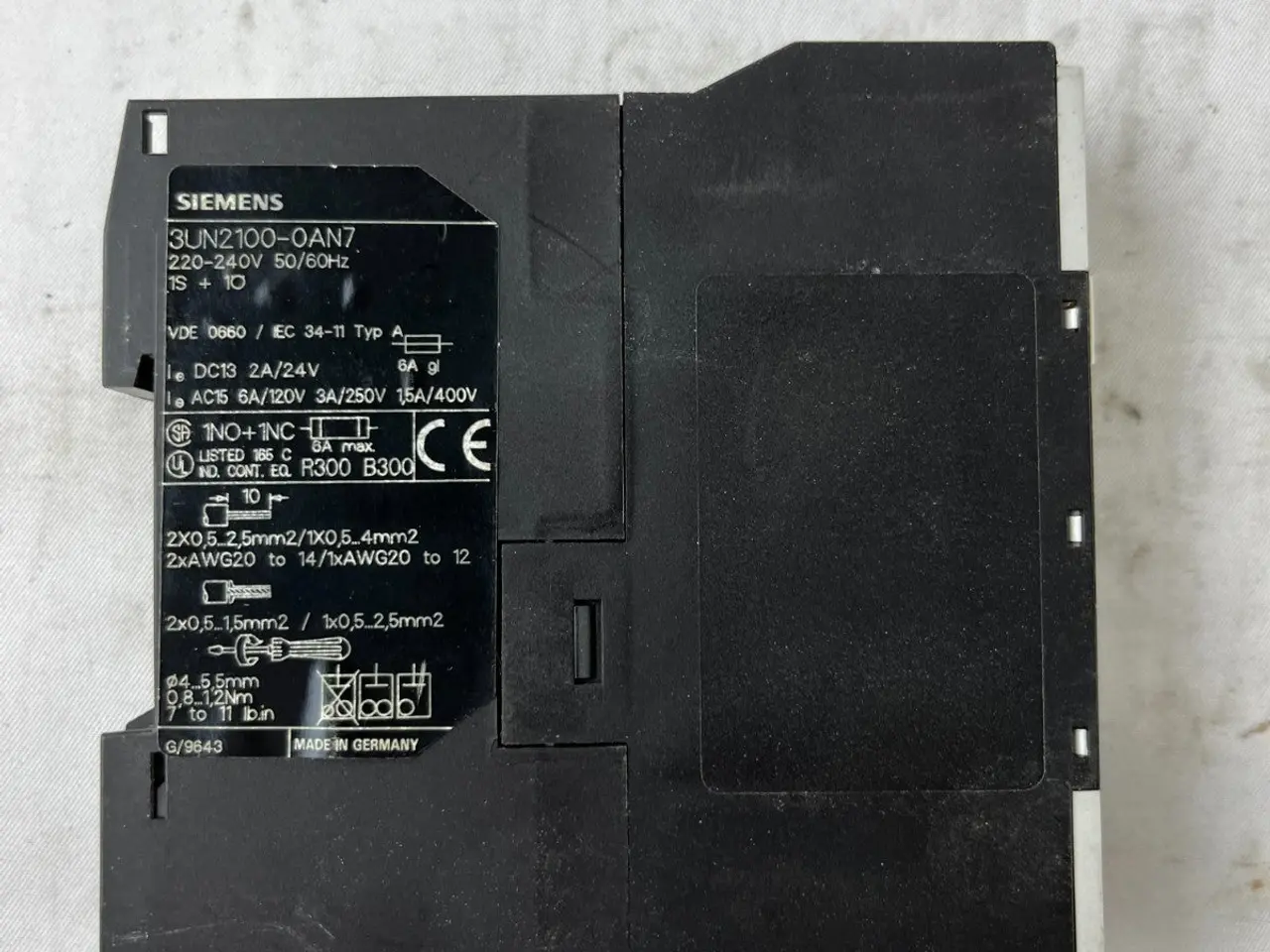 Billede 5 - Siemens 3UN2100-0AN7 Thermistor Motor Protection