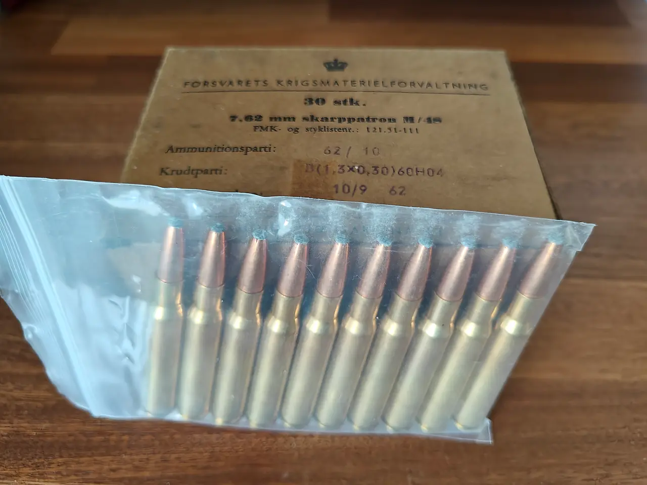 Billede 2 - 70 styks 30.06 Ammunition