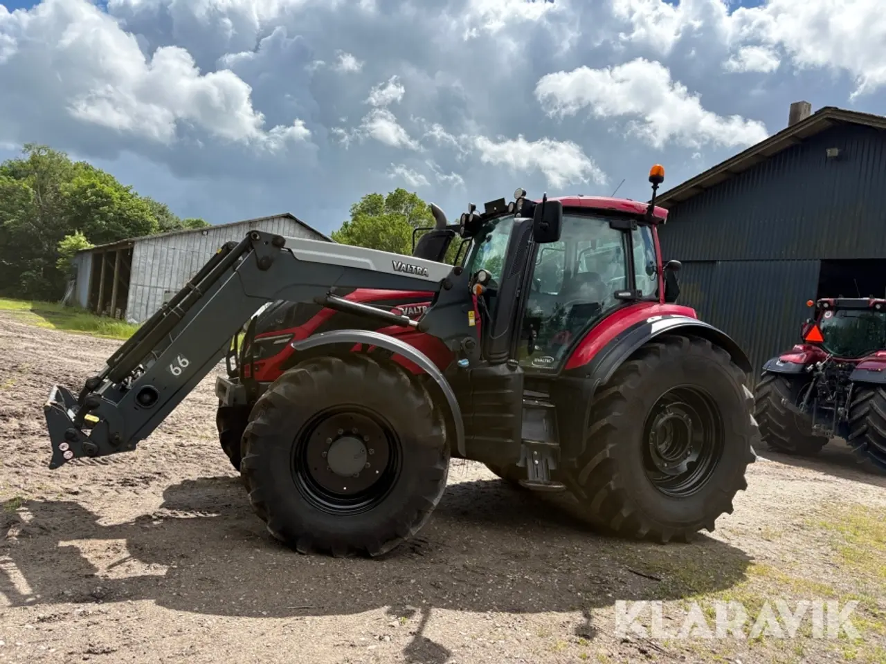Billede 2 - Traktor Valtra T194 med frontlæsser