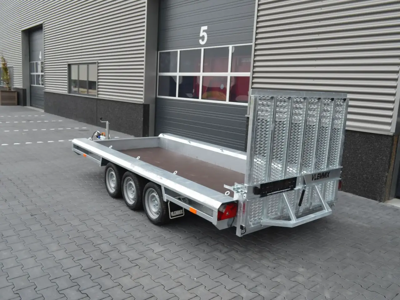 Billede 1 - VLEMMIX MA354015 TR Maskintrailer