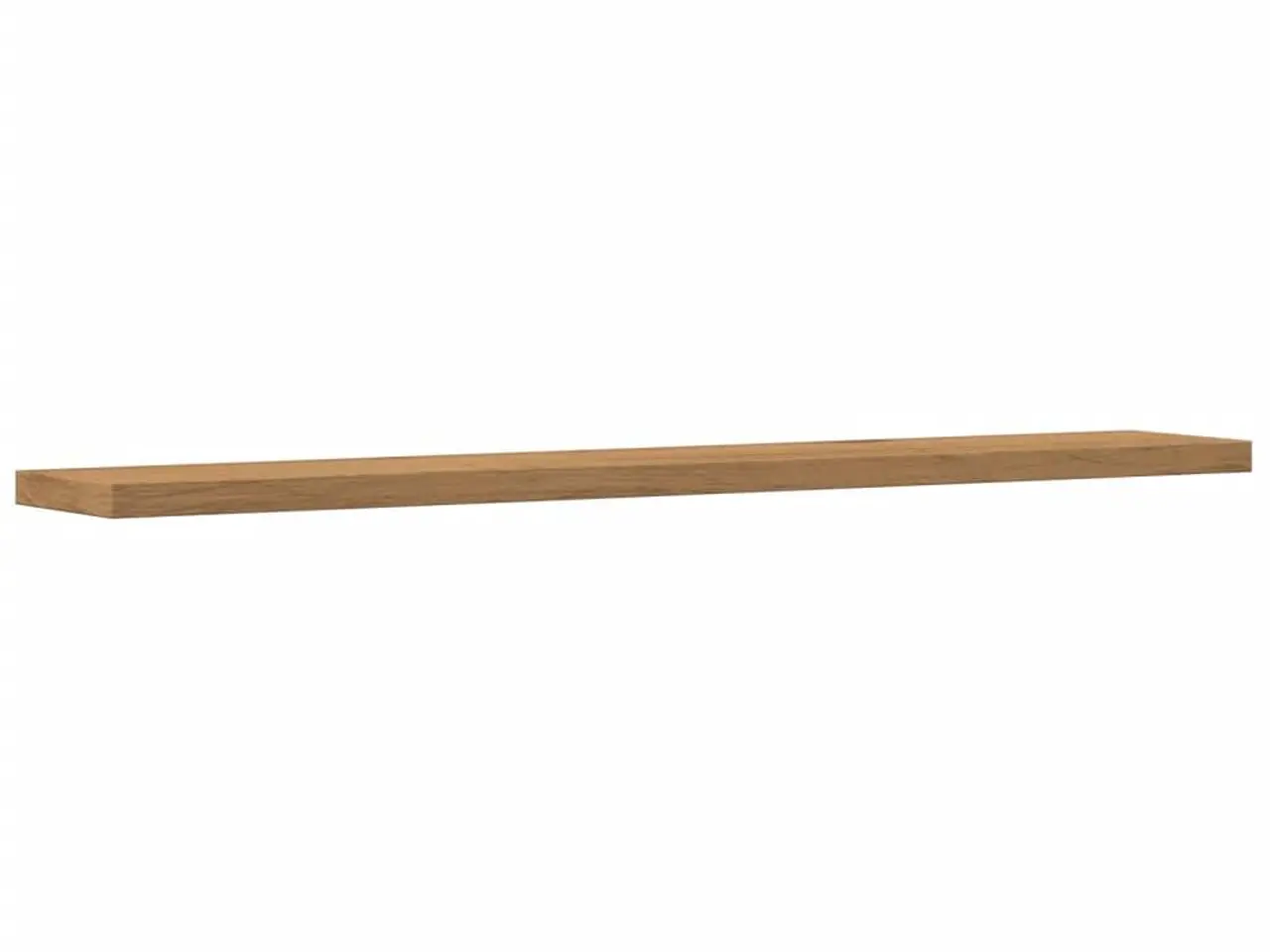 Billede 4 - Hyldeplader 4 stk. - 60×10×1,5 cm i konstrueret træ, kunsteg