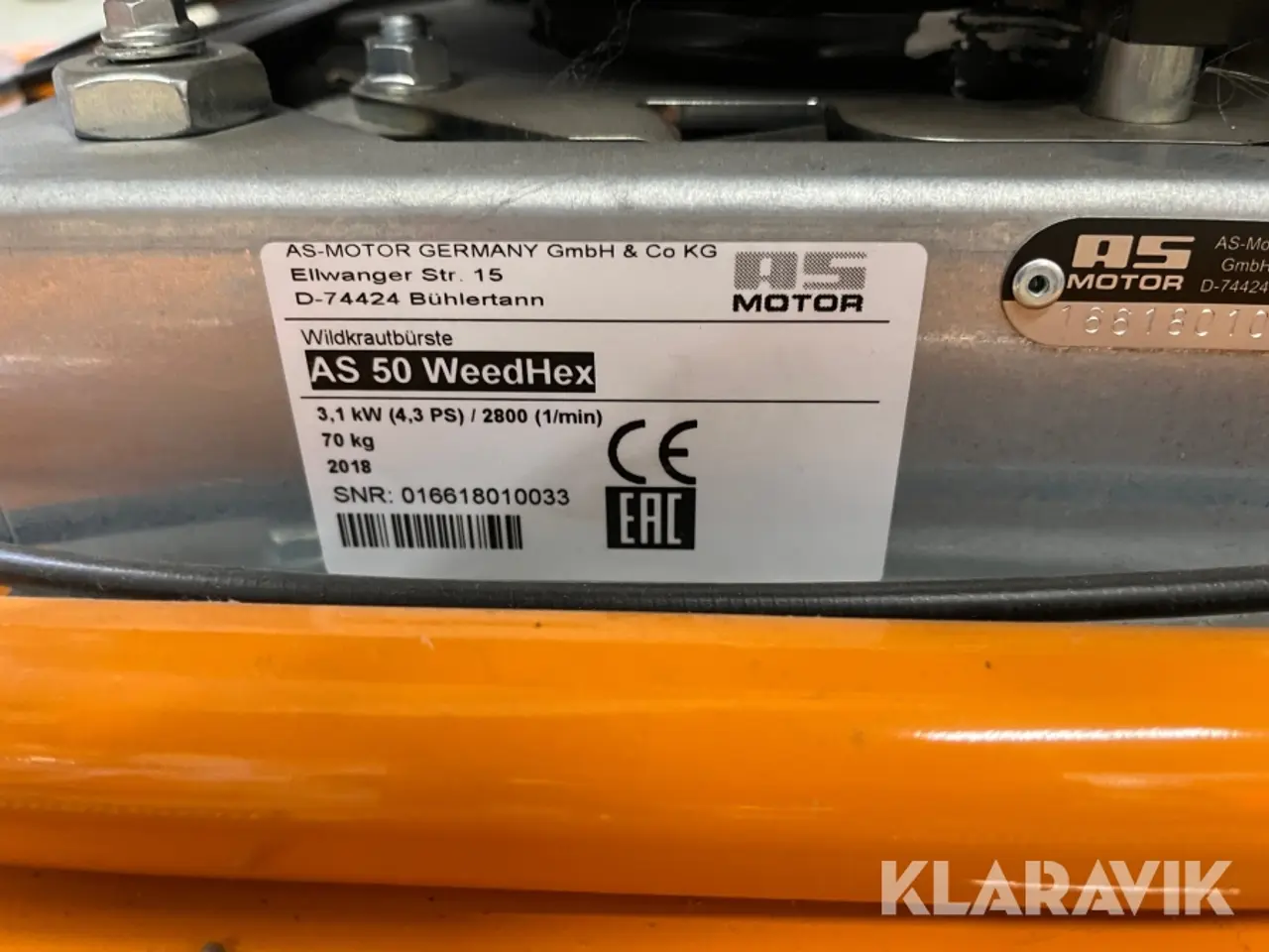 Billede 5 - Ukrudtshex AC MOTOR Weedhex AS 50