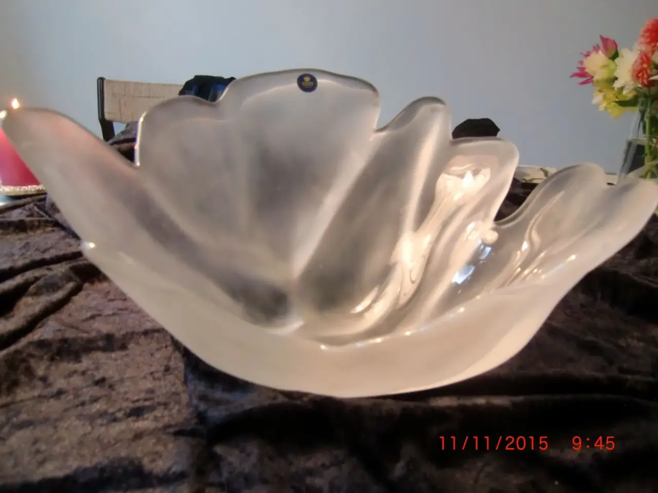 Billede 2 - Glasskål Royal Copenhagen
