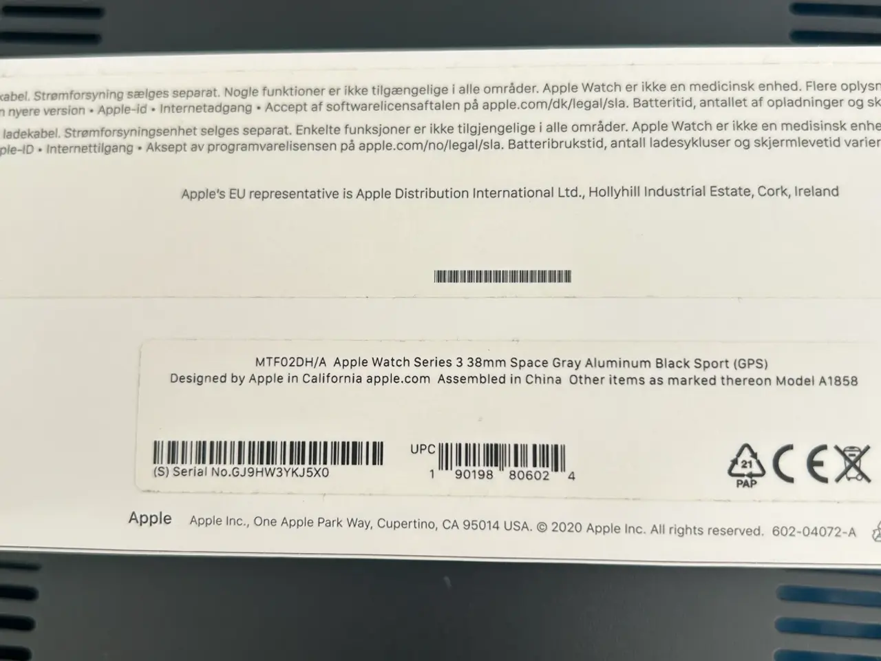 Billede 6 - Apple Watch Serie 3 38 mm