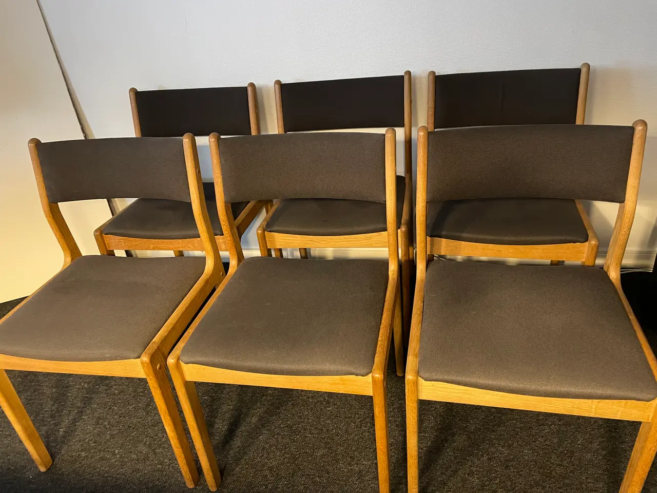 Billede 2 - Findahl Spisebordsstole i træ med polster