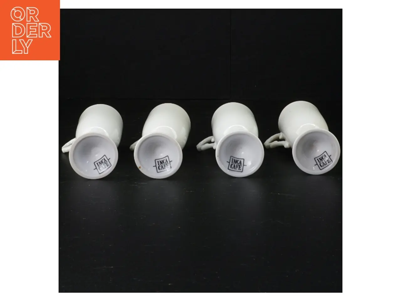 Billede 2 - Sæt af hvide Porcelænskop (str. 12 cm)