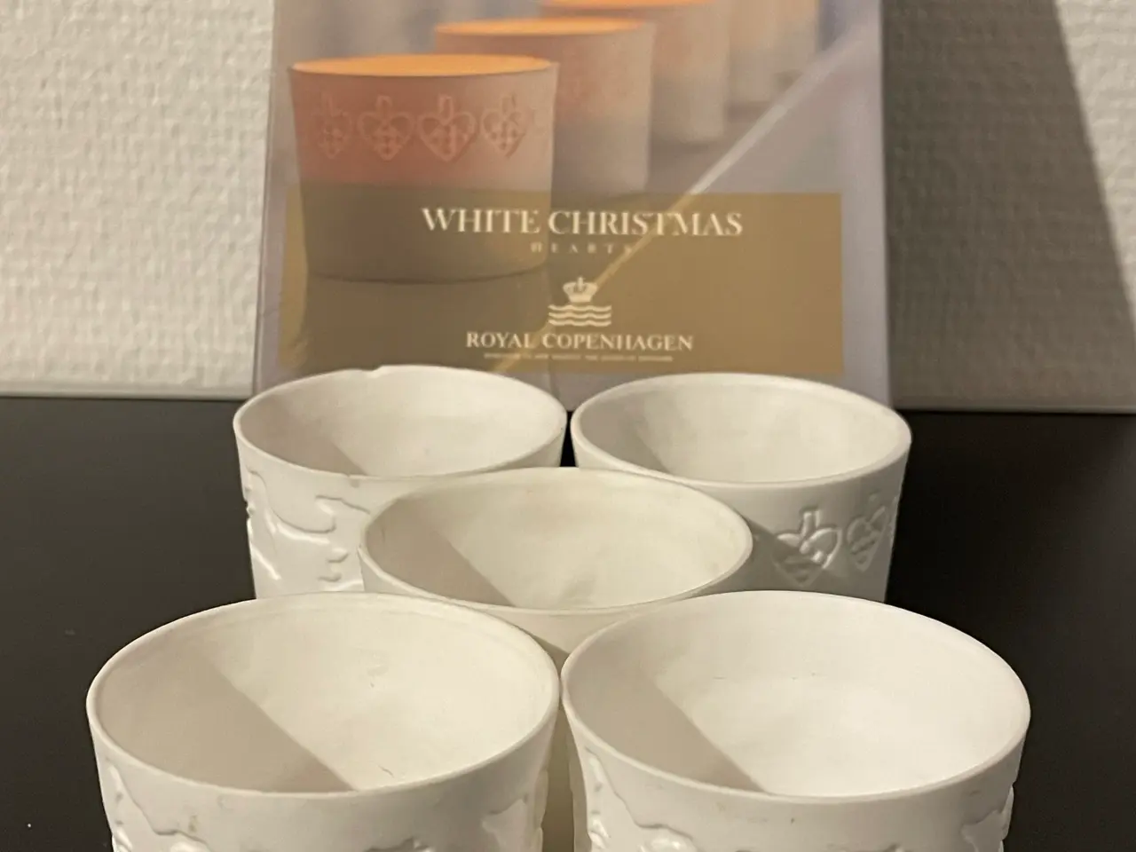 Billede 10 - White Christmas fyrfadsstager