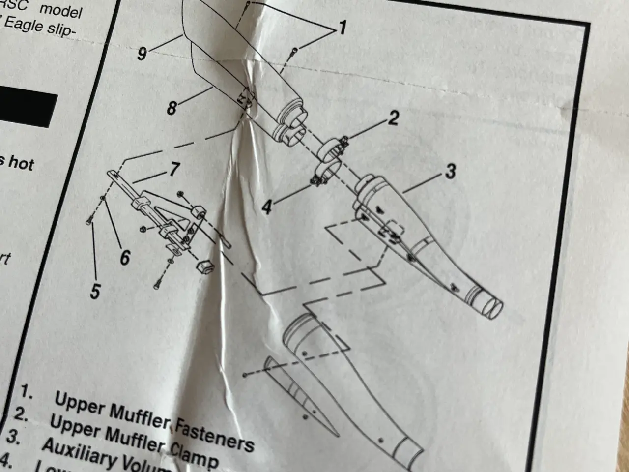 Billede 7 - Udstødnings clamps V-Rod
