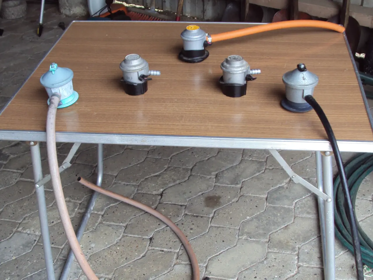 Billede 1 - Gasregulator m/u slange
