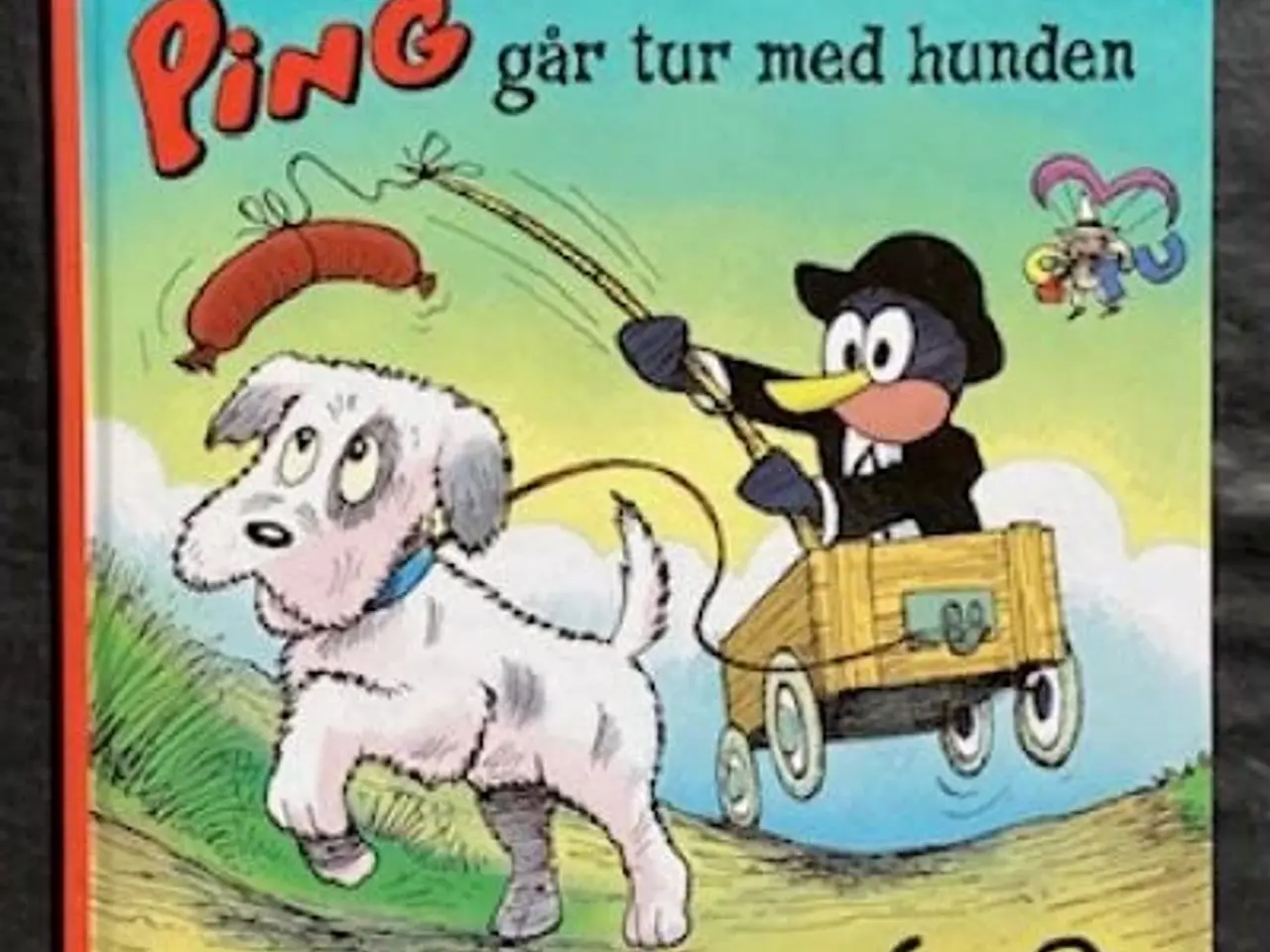 Billede 1 - Rasmus Bregnhøi - Ping går tur med hunden