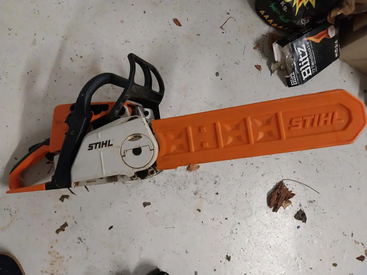 Billede 1 - Kædesav benzin Stihl med manual