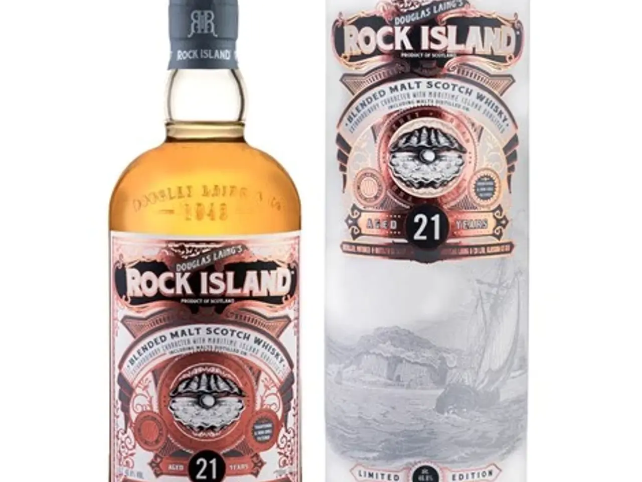 Billede 1 - Rock Island aftappet af Douglas Laing - 21 år