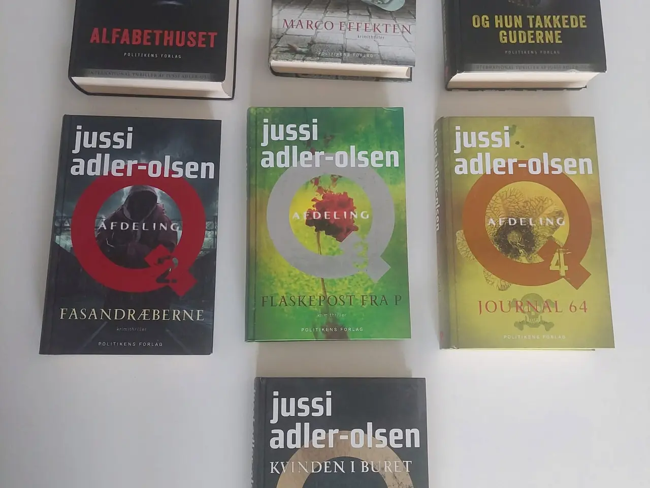 Billede 1 - Jussi Adler-Olsen bogsamling – 7 spændende krimier