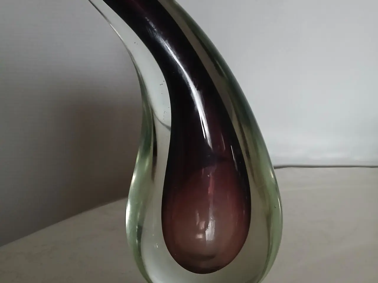 Billede 1 - Flot glas vase