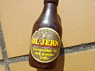 Øl Jern der ligner en gammel Faxe Fad Flaske