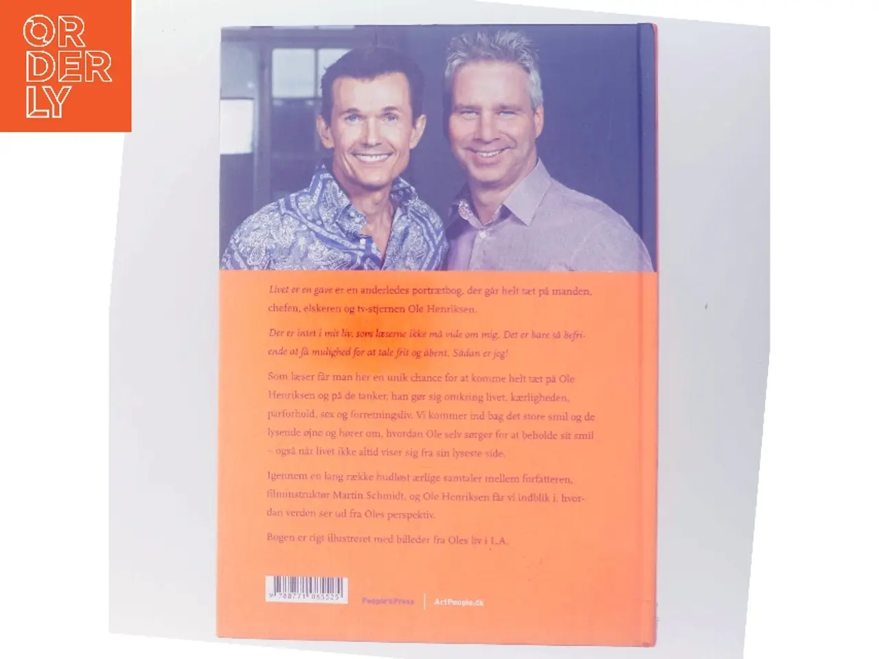 Billede 3 - Livet er en gave : mit møde med Ole Henriksen af Martin Schmidt (Bog)