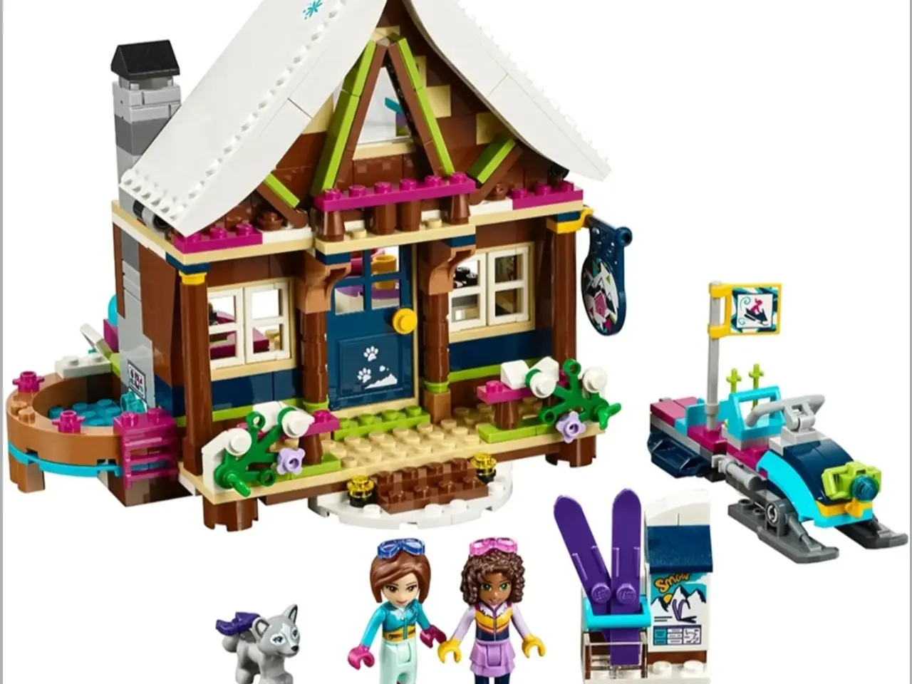 Billede 1 - Lego Friends, Skisportsstedets hytte