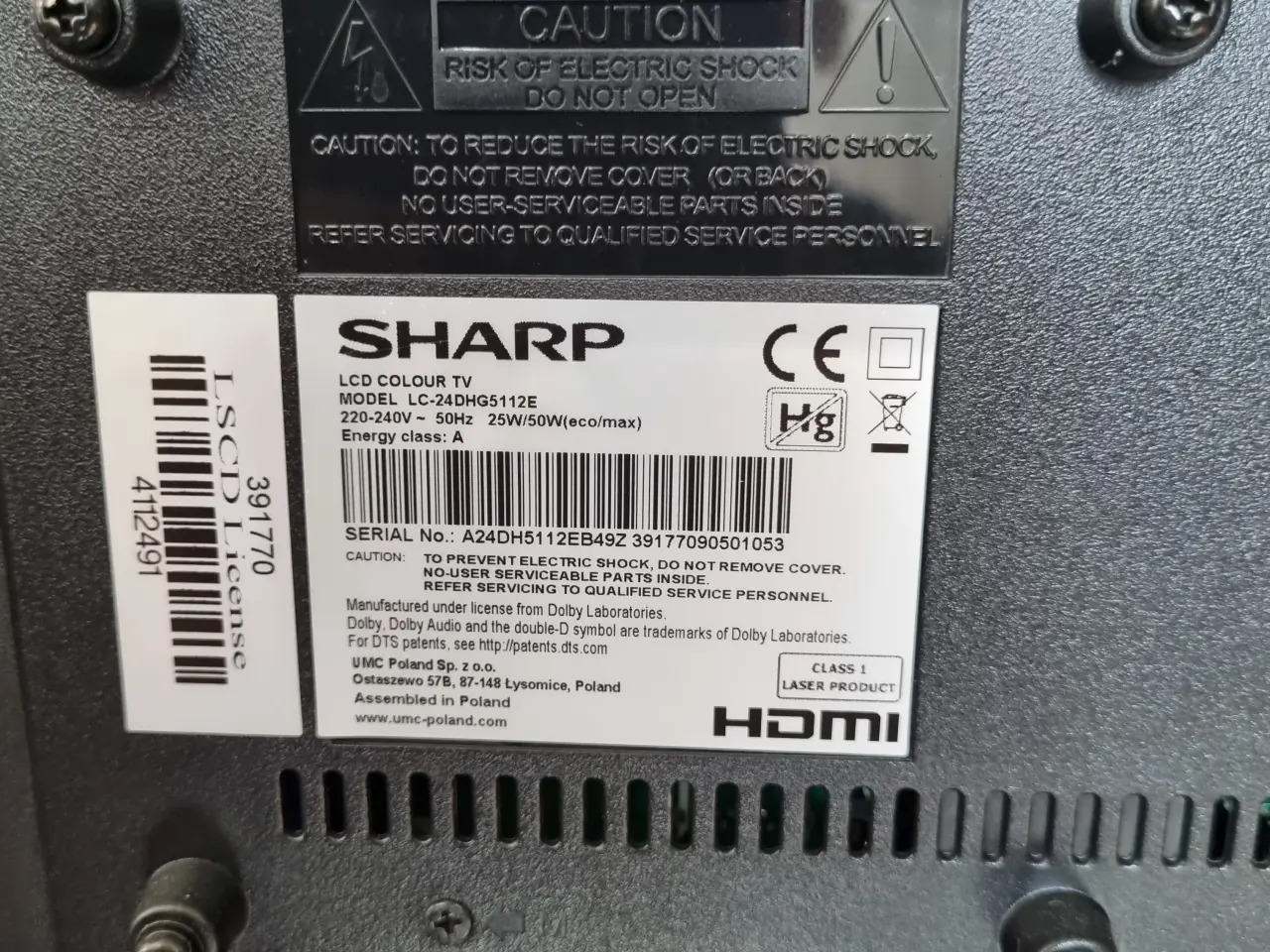 Billede 3 - TV Sharp LCD