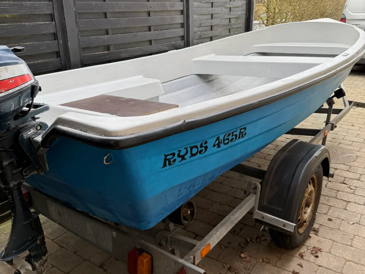 Billede 1 - Ryds 465R jolle 15 fod med 5hk Yamaha 