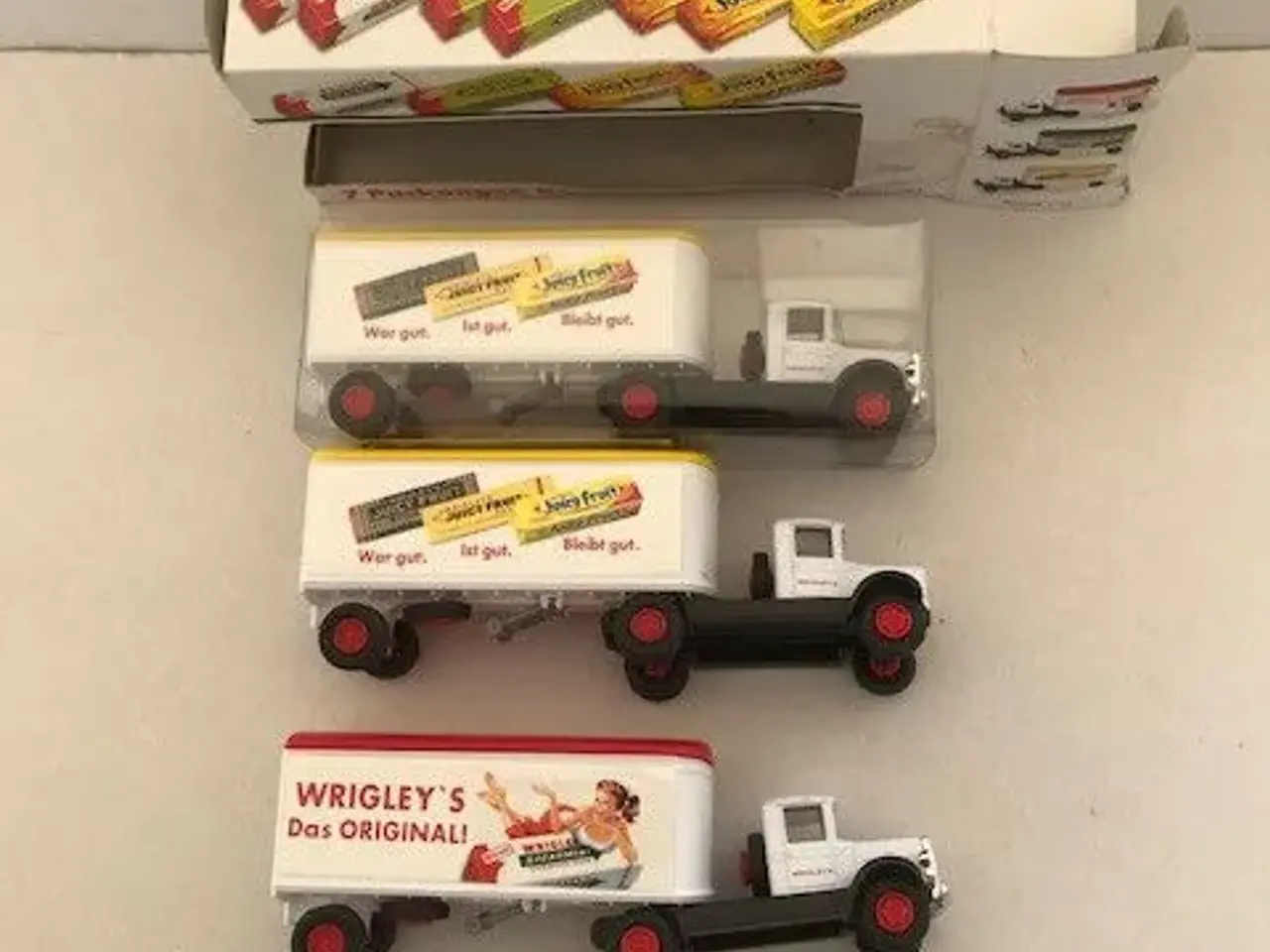 Billede 1 - reklame last biler tyggegummi 1/43